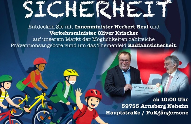 POL HSK: Letzte Gelegenheit: Große Präventionsveranstaltung zur Radfahrsicherheit am Samstag