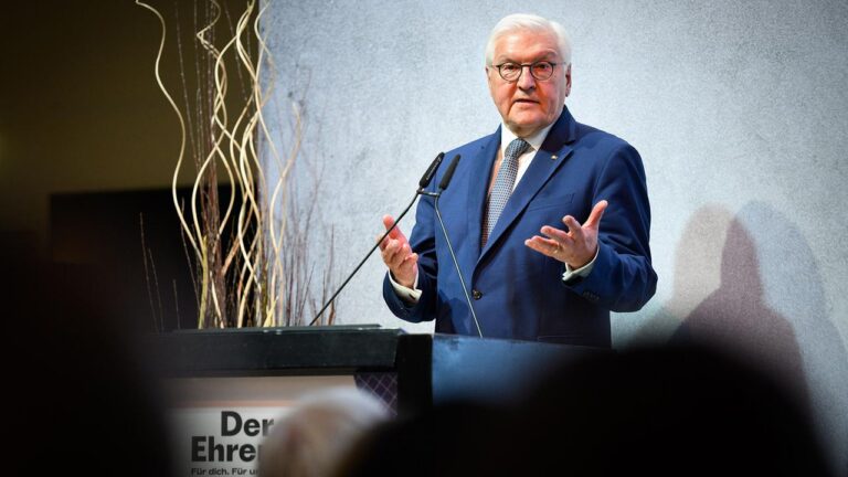Demokratie braucht laut Steinmeier aktive Bürger