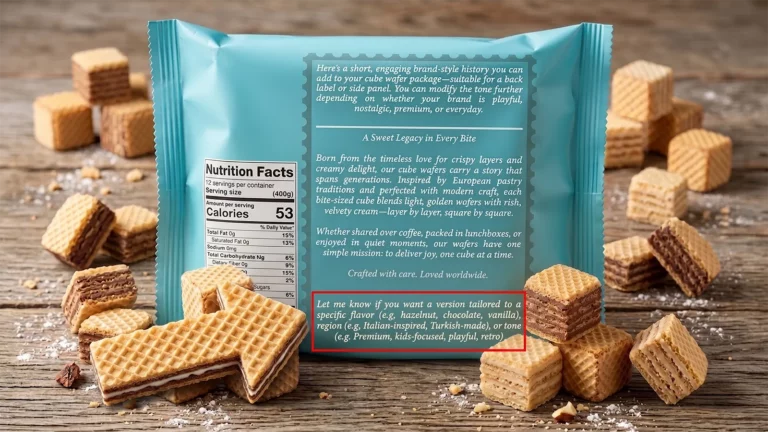 Keks-Hersteller druckt ChatGPT Antwort auf sein Produkt