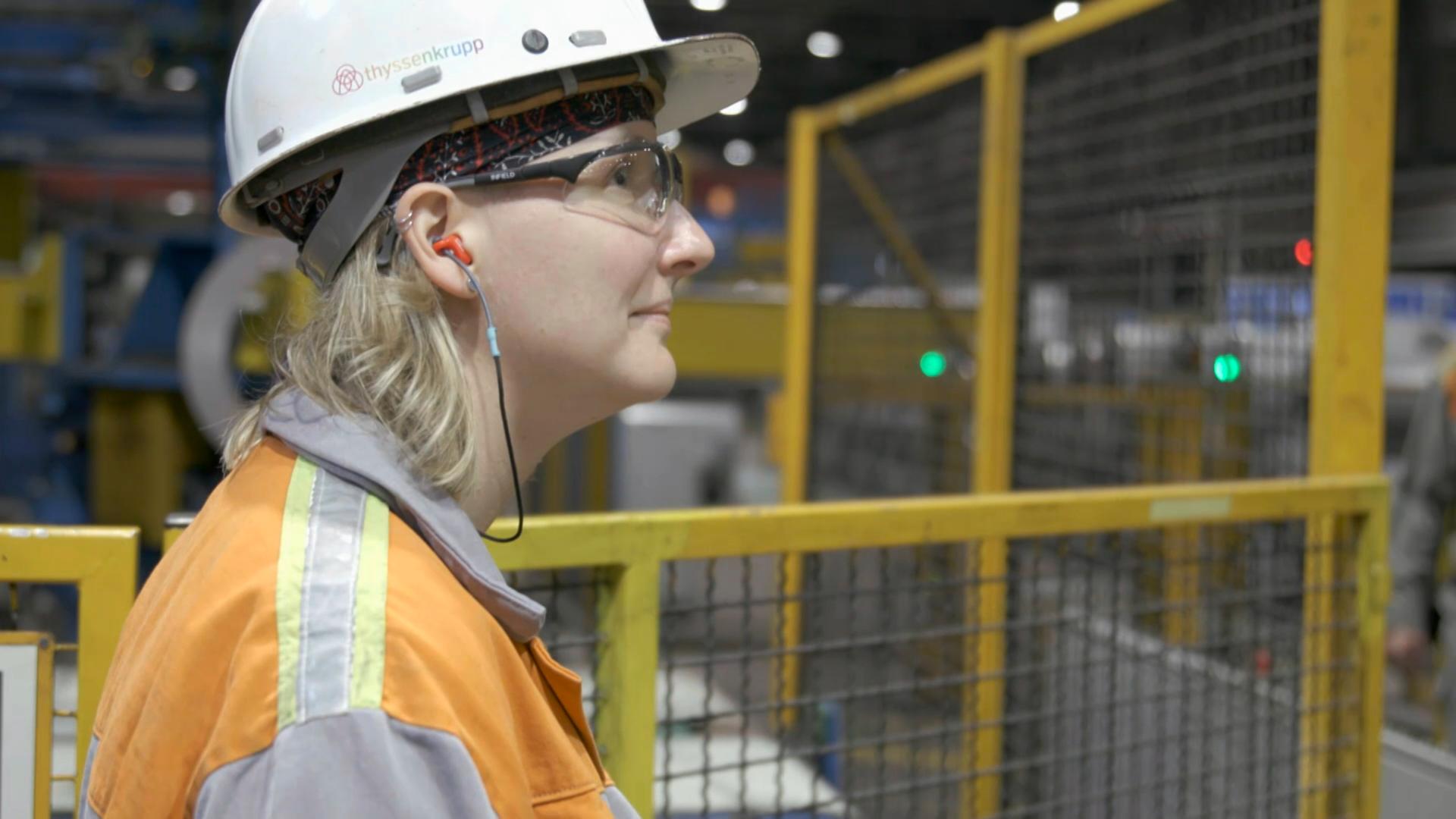 Thyssenkrupp in Gelsenkirchen - Die Kämpferin vom Kaltwalzwerk