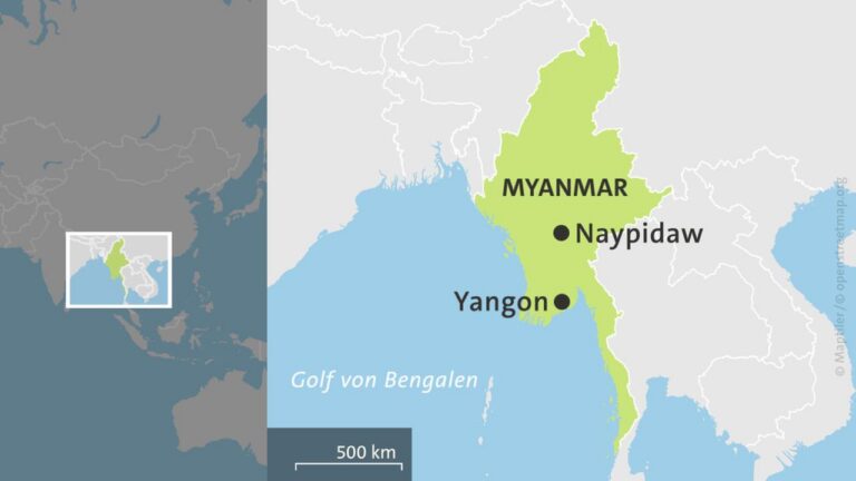 Mehr als 50 Tote bei Explosion in Rebellengebiet in Myanmar