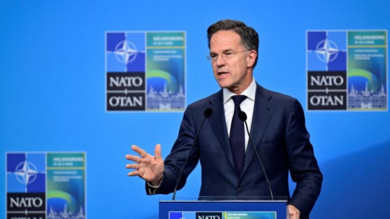 NATO Generalsekretär Rutte betont Geschlossenheit des Bündnisses