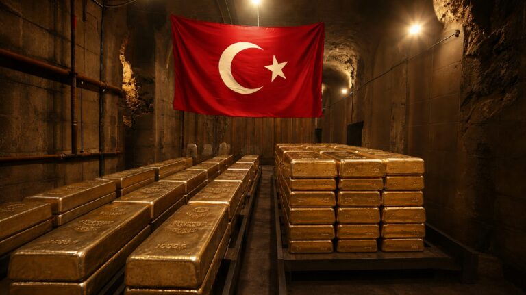 Gold und Silberimporte der Türkei brechen deutlich ein