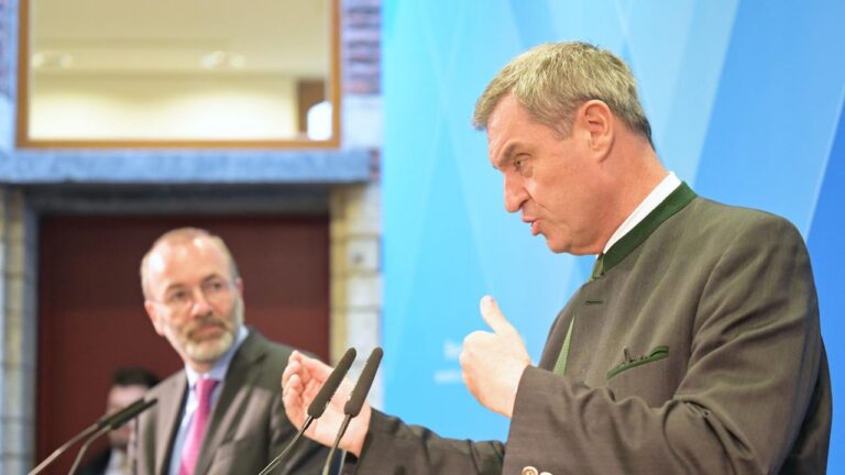 Reaktionen in der CSU auf Webers Pfingstbrief
