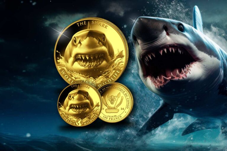 World’s Wildlife Kongo Gold: Neues Motiv The Shark 2026