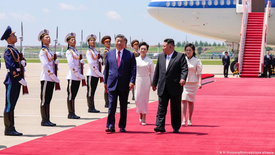 China und Nordkorea: Xi demonstriert Schulterschluss mit Kim
