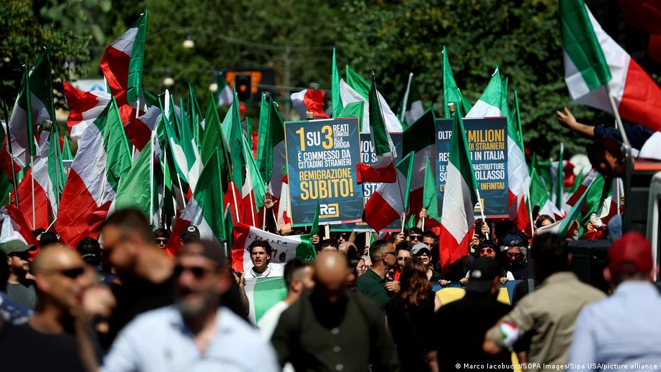 Italien: Rechtsextreme und Neofaschisten mobilisieren