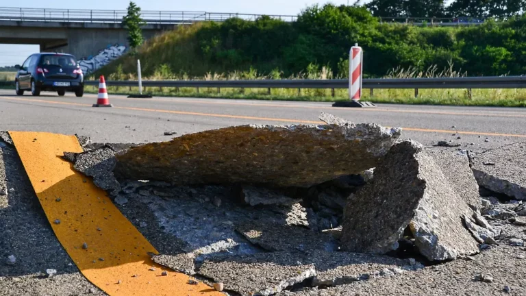 Blow ups und Co.: So reagiert man richtig bei Straßenschäden durch Hitze