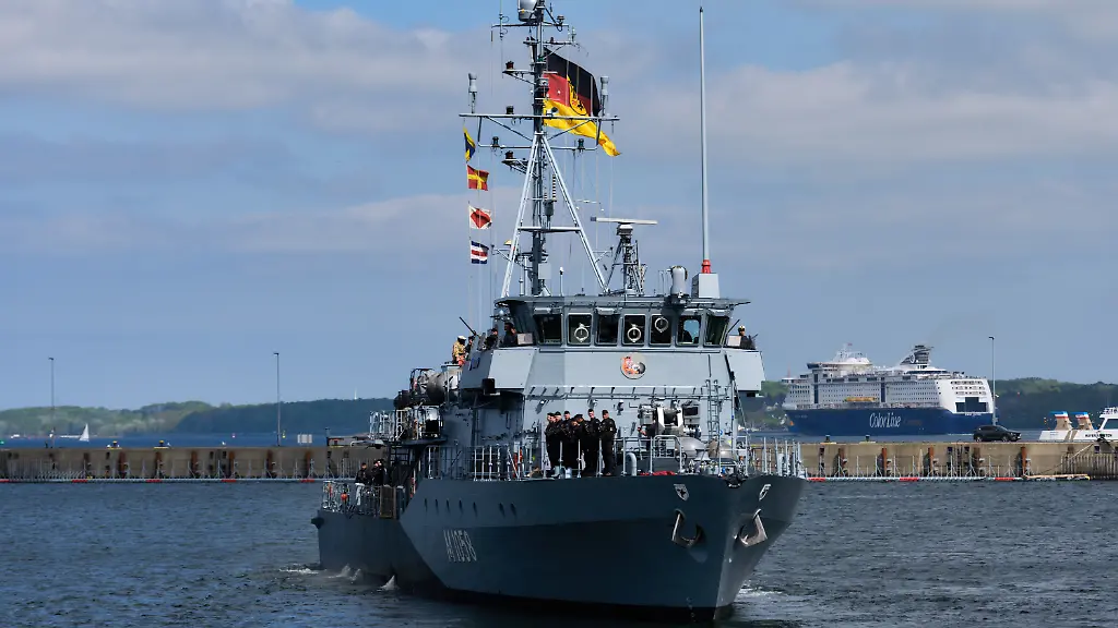 Bundestagsmandat fehlt noch: Deutsche Marine ist für möglichen Einsatz im Roten Meer bereit
