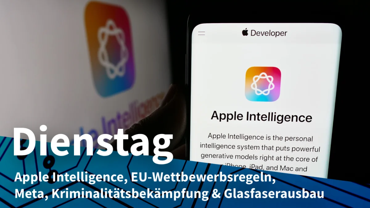 Dienstag: KI Neustart für Apple Intelligence, aber kein Siri AI für EU iPhones