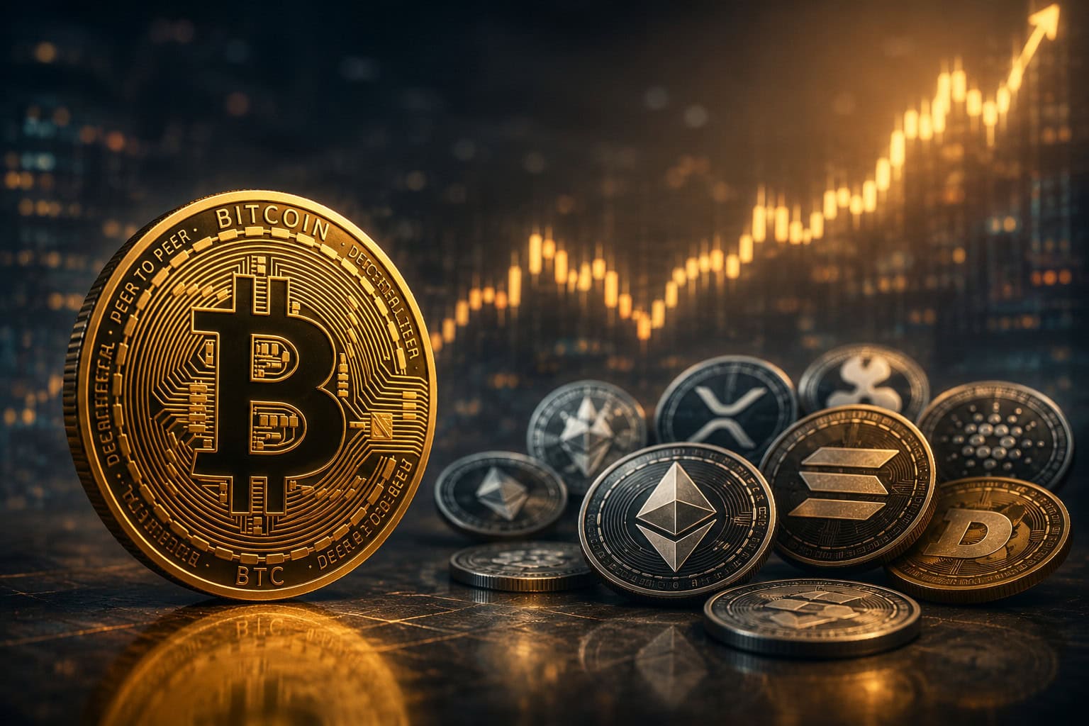 Altcoins machen Schlagzeilen, Bitcoin macht Vermögen