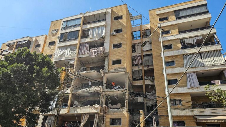 Israel greift erneut Hisbollah Ziele in Beirut an