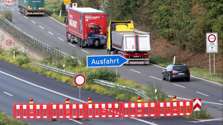 A40 in Mülheim, zehn Tage Vollsperrung im Ruhrgebiet