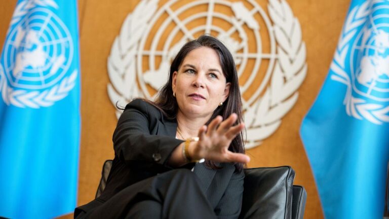 Baerbock warnt vor Folgen von Finanzkürzungen bei der UN für Afrika