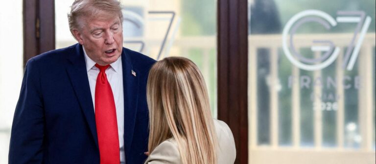 Meloni bezeichnet Trumps Äußerung als völlig frei erfunden