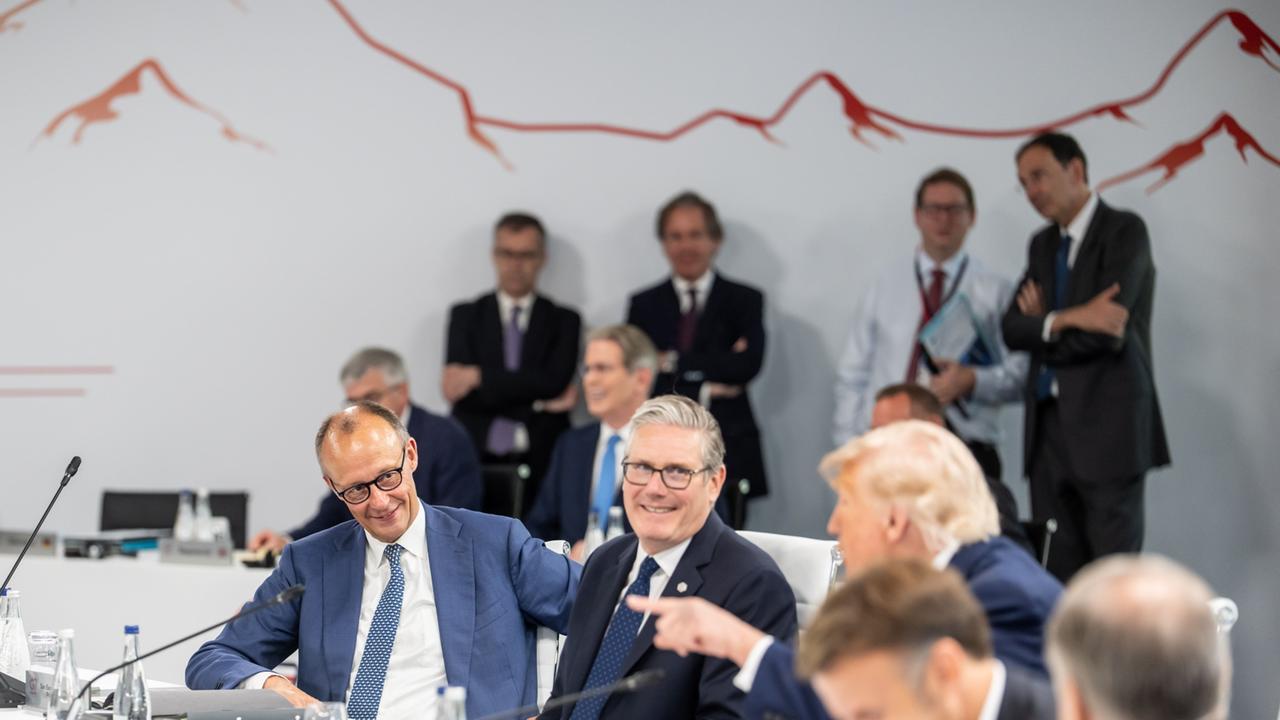 Merz und Macron loben G7 Gipfel als Erfolg