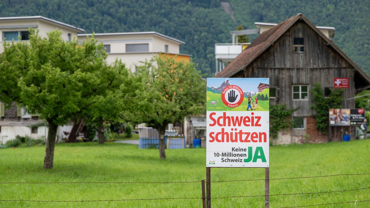 Volksabstimmung zu Schweizer Bevölkerungsdeckel bei tagesschau.de