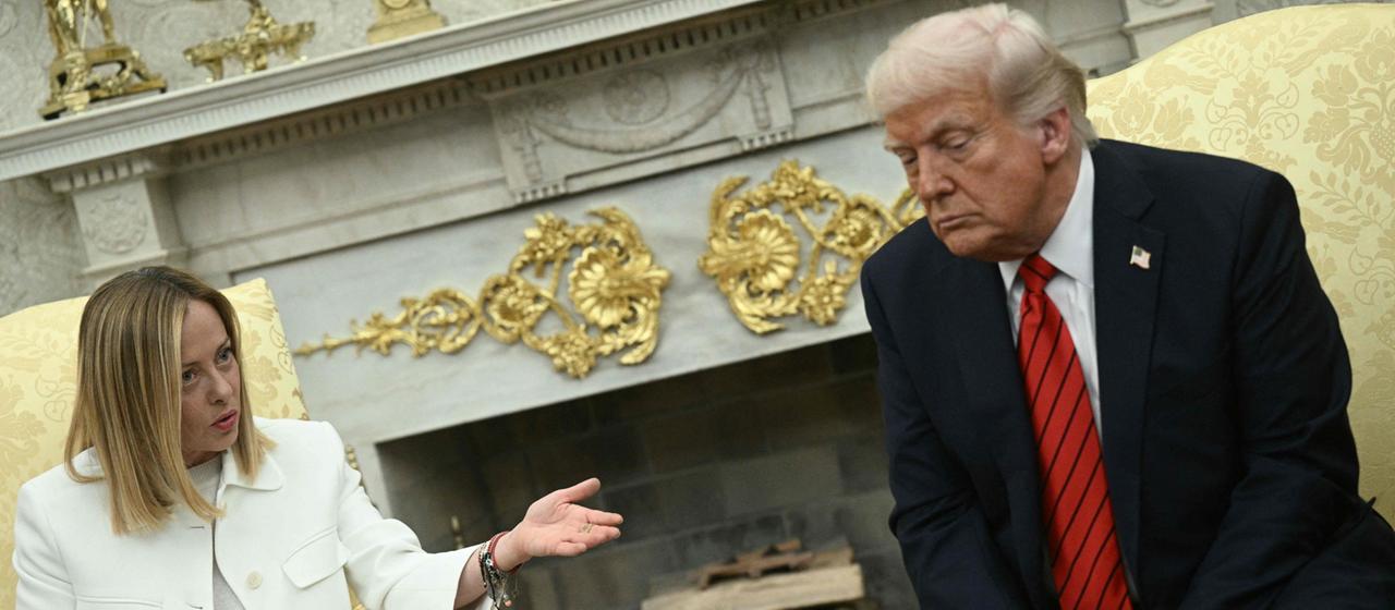 Trump und Meloni: Wie aus Freundschaft eine diplomatische Krise wurde