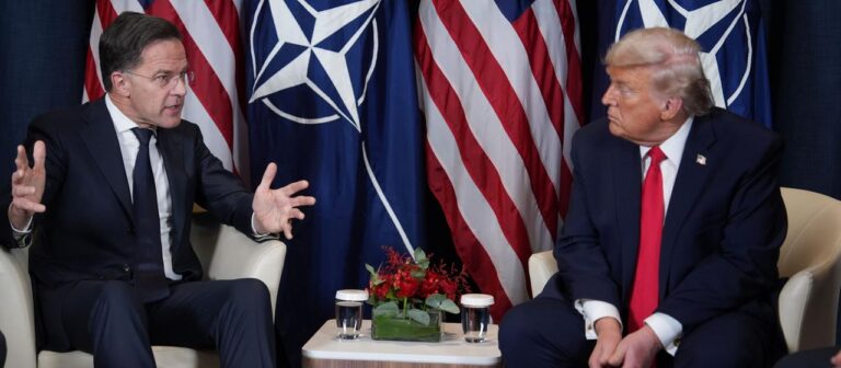 NATO Generalsekretär Rutte trifft Präsident Trump in Washington