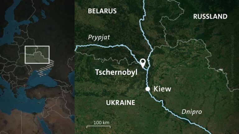 Russische Drohne trifft Atommülllager Anlage
