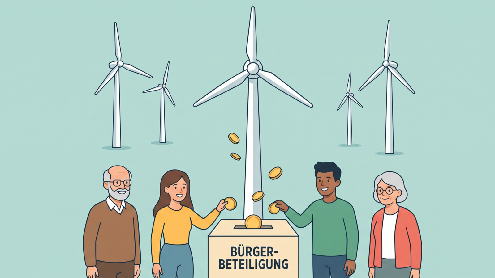 Der Windpark und das liebe Geld: Bürgerbeteiligungen geprüft