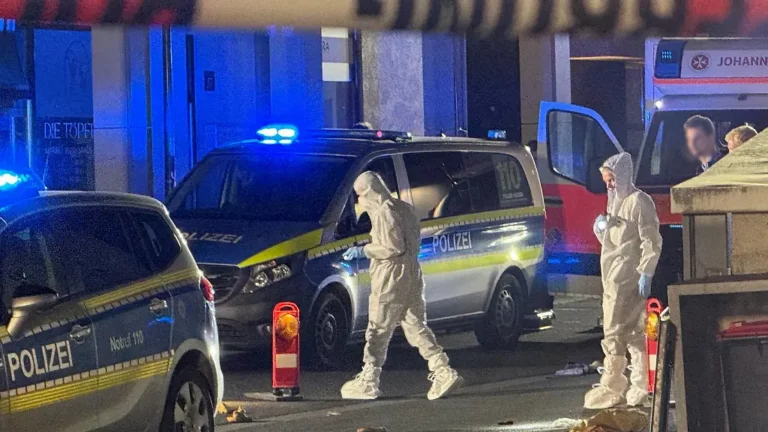 Angriff mit Schnittwaffe: Mann tötet Ehefrau in Hessen auf offener Straße