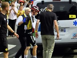 Saisonende nach Sturz: Tour Drama hat für Vingegaard bittere Folgen