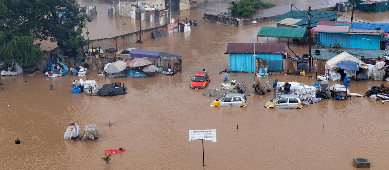 Tote bei Überschwemmungen in Ghana und der Elfenbeinküste