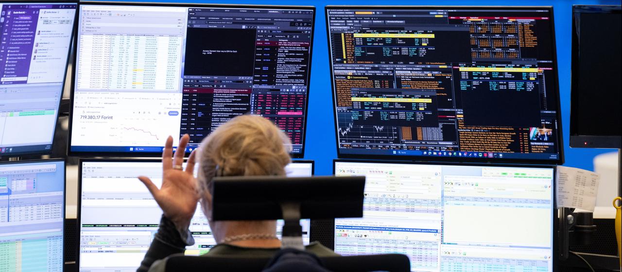 DAX erreicht nach sinkenden Ölpreisen einen Rekordstand