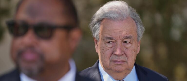 UN Generalsekretär Guterres fordert neue Zypern Gespräche