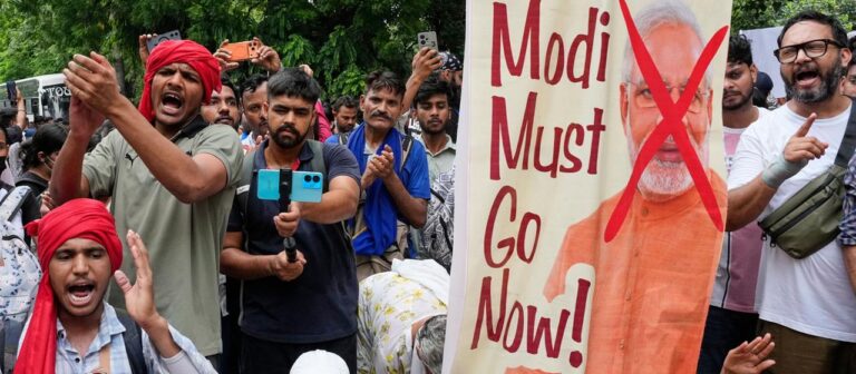 Proteste in Indien: Modi hat ein Kakerlakenproblem