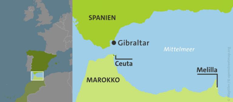Warum Ceuta und Melilla das Ziel vieler Migranten sind