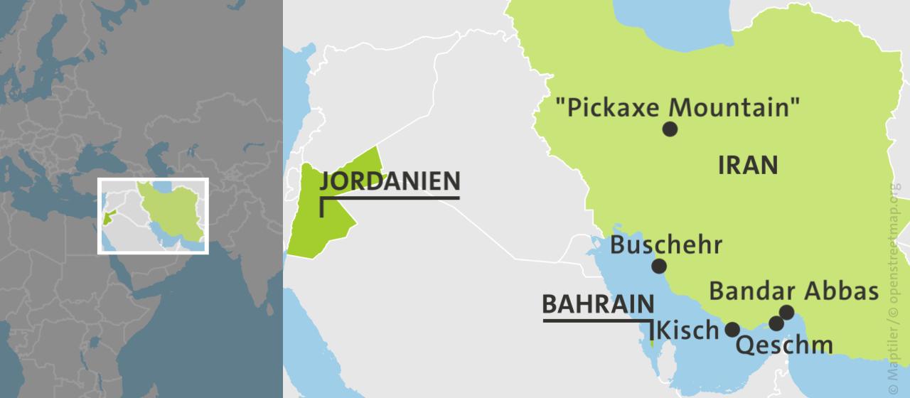 US Militär wehrt offenbar Raketen aus Iran ab