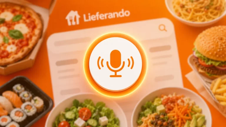 Lieferando startet KI Bestellung per Stimme
