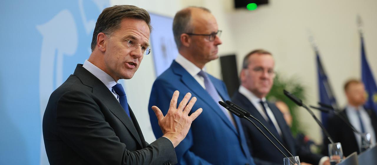NATO Generalsekretär Rutte lobt Deutschlands Einsatz für die NATO