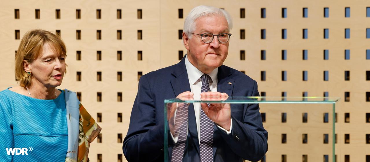 Bundespräsident Steinmeier übergibt dem Haus der Geschichte die letzte Kohle