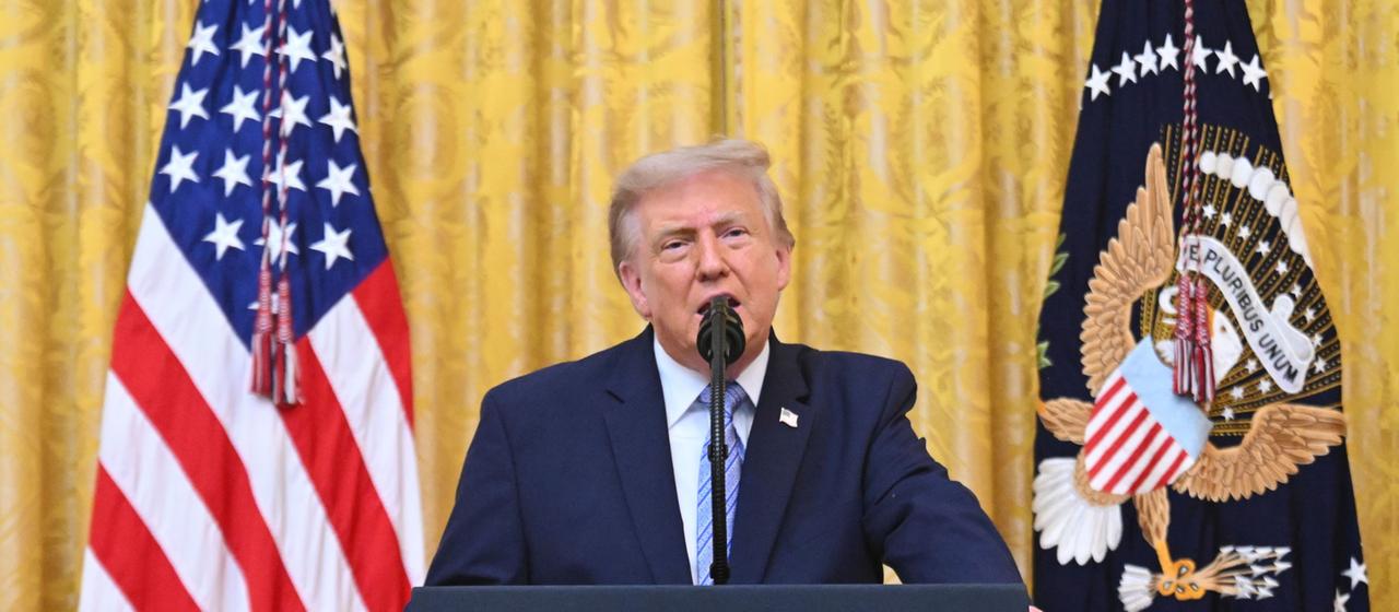 Wenige Monate vor den Kongresswahlen schürt Trump Misstrauen am Wahlsystem