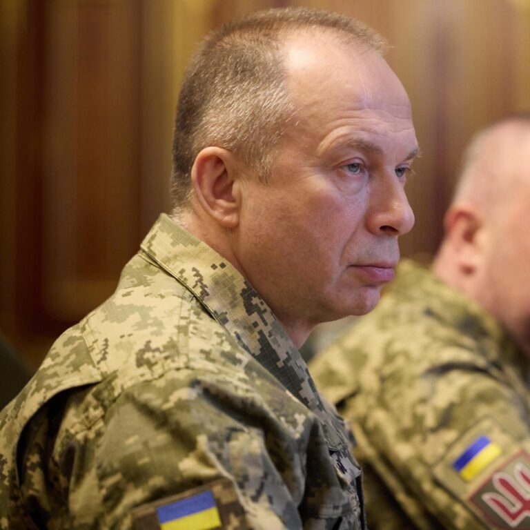 Ukraine: Entlassung von Armeechef Syrskyj führt zu Generationswechsel