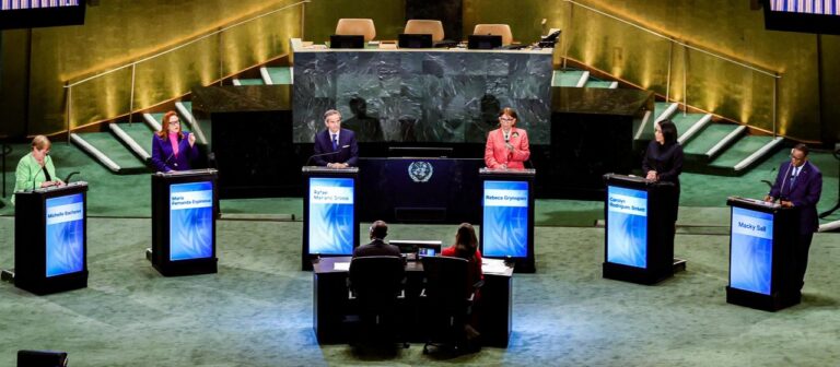 So lief die Debatte um die Nachfolge von Guterres