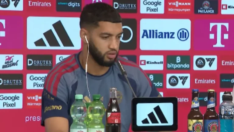 Schrecksekunde bei Saibari Debüt: Jamal Musiala bricht bei Bayern Test zusammen
