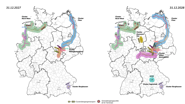 Reservierungen für H2 Kernnetz seit Mai verdoppelt