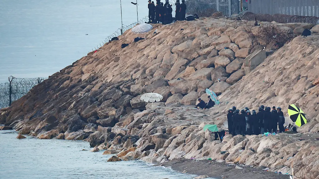 Trotz Online Aufrufen bleibt neuer Ansturm auf Ceuta zunächst aus