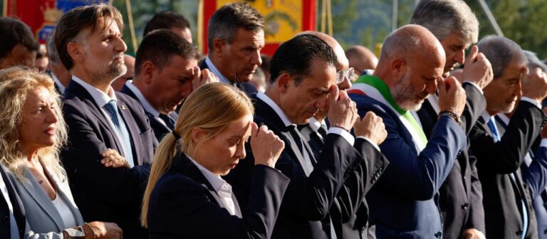 Italien: Gedenken an Opfer der Erdbeben vor zehn Jahren in Amatrice