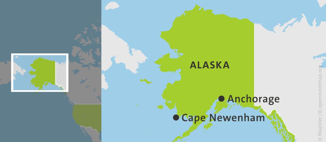 Acht Tote bei Flugzeugabsturz auf US Luftwaffenstützpunkt in Alaska