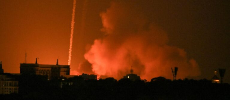 Massive russische Angriffe auf die ukrainische Hauptstadt Kiew