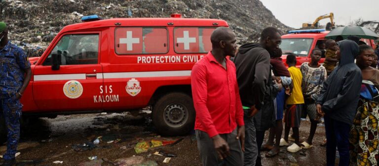 30 Tote nach Abrutsch einer Mülldeponie in Guinea