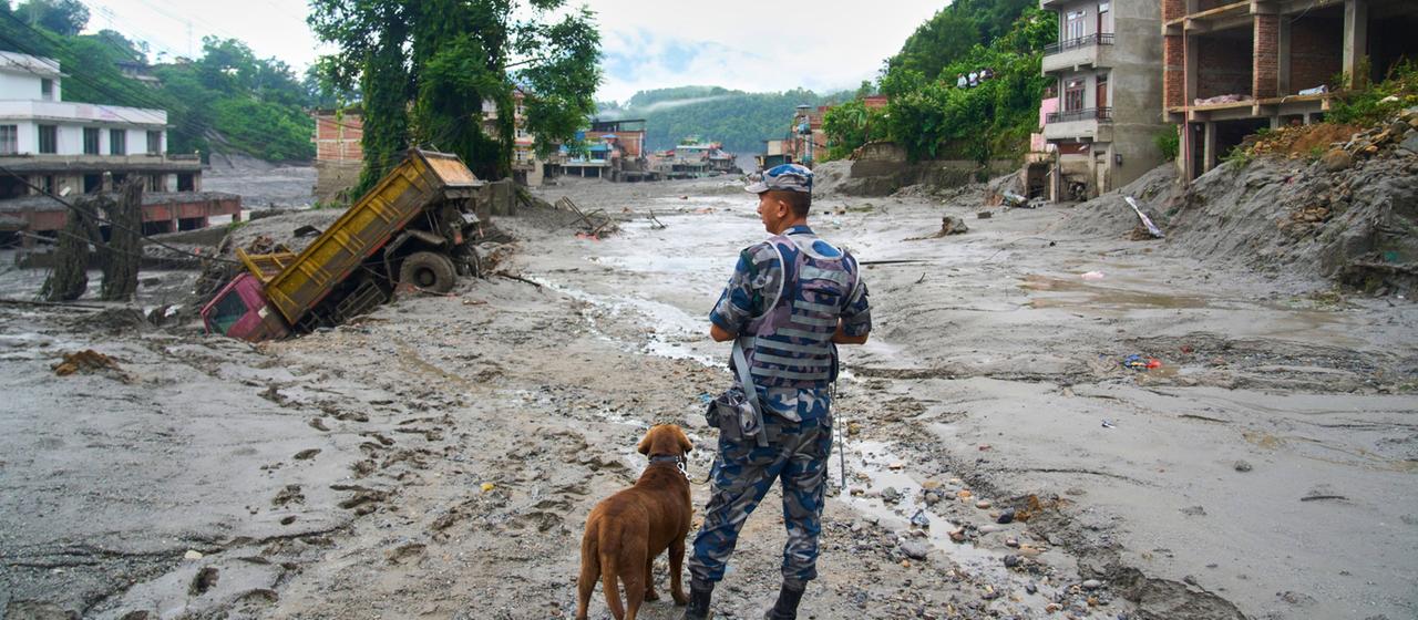 Regenfälle im Flutgebiet: Zahl der Toten in Nepal steigt an