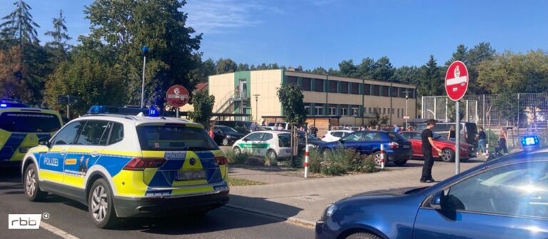 Zwei Tote an Schule in Gosen Neu Zittau bei Berlin