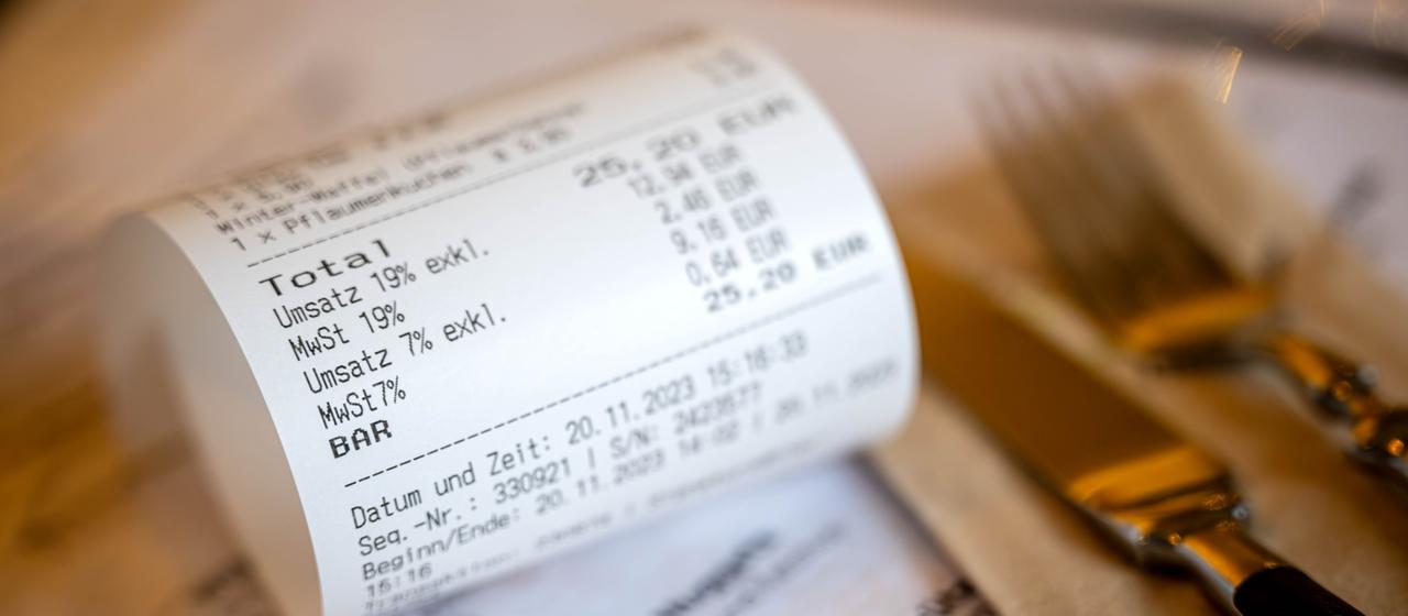 Restaurants geben die reduzierte Mehrwertsteuer kaum weiter