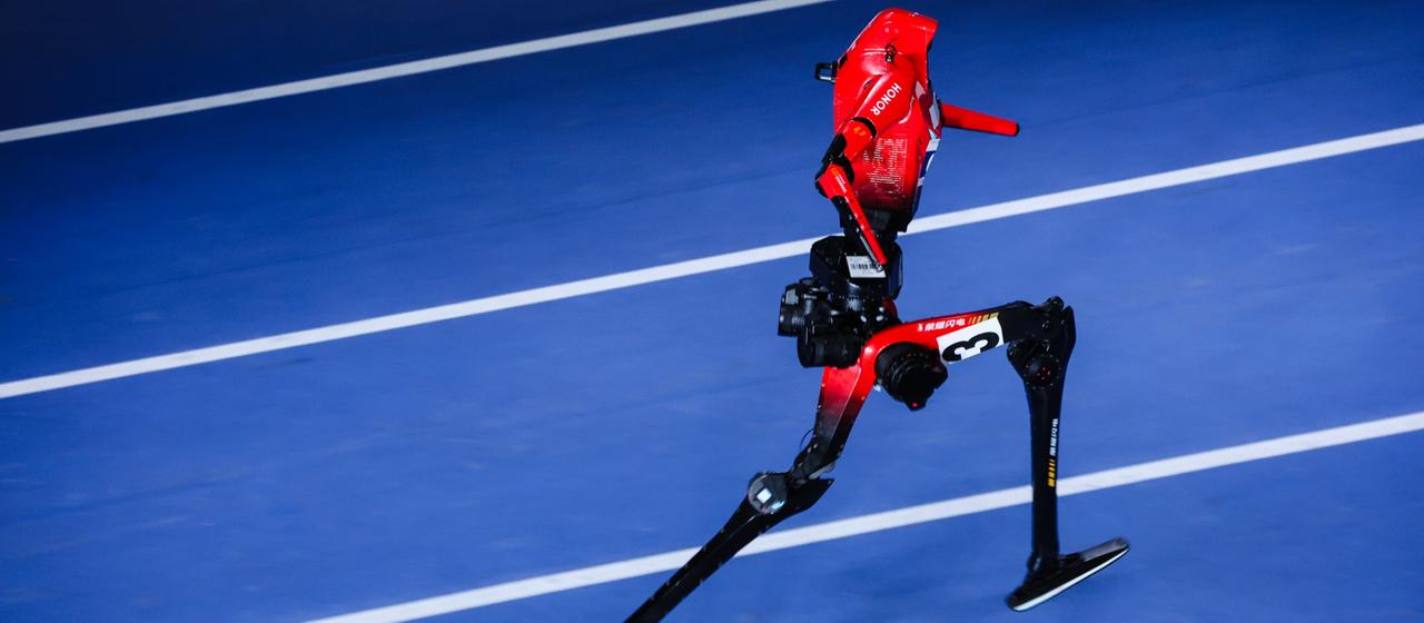 China: Humanoider Roboter schneller als Usain Bolt über 100 Meter